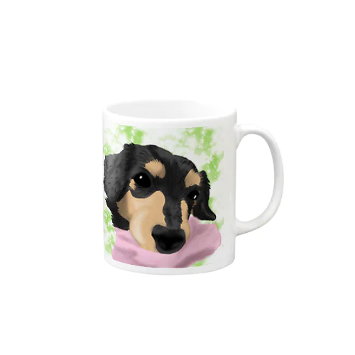 お昼寝ドビーさん Mug