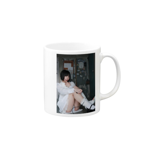 ギプス少女マグカップ Mug