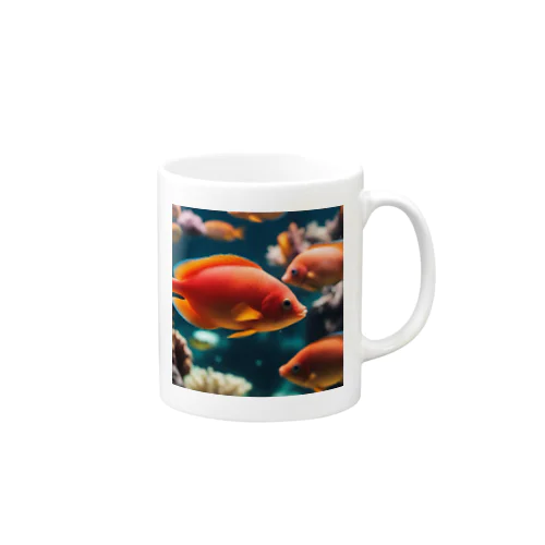 珊瑚の楽園、美魚群グッズ Mug