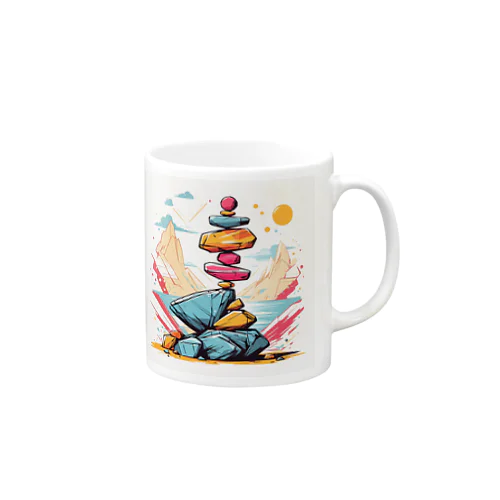 ロックバランシングアートグッズ Mug