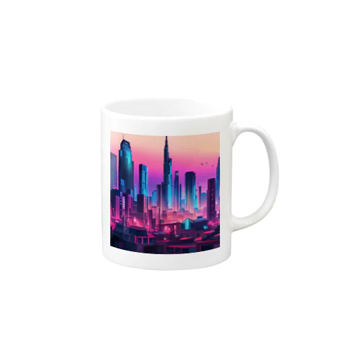 未来都市の視線　～Gaze of the Future City～ Mug