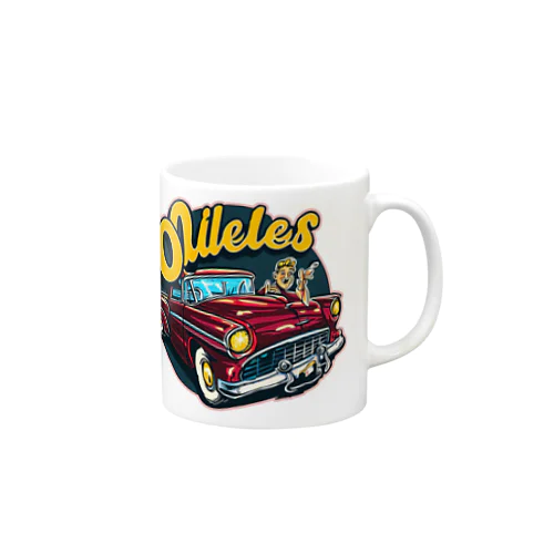 OLDIES　　50’ｓ ＣＡＲ Mug