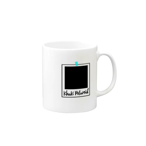 Khaki Polroid Mug