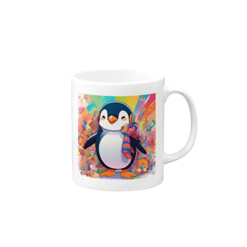 笑顔のペンギン Mug