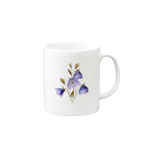 キキョウ Chinese bellflower Mug