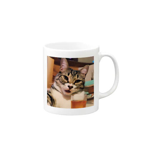 猫猫　泥酔 Mug