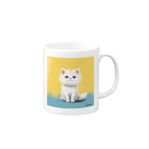 三つ子ネコのレモ Mug