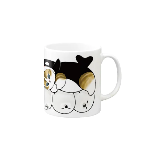 シャチにゃん Mug