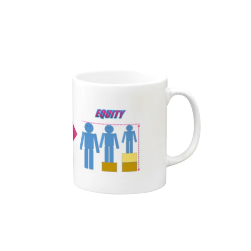 EQUALITY&EQUITY マグカップ