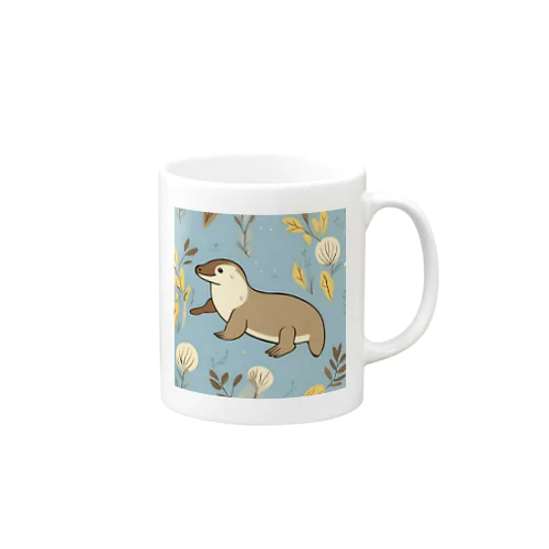 おさんぽカワウソ Mug