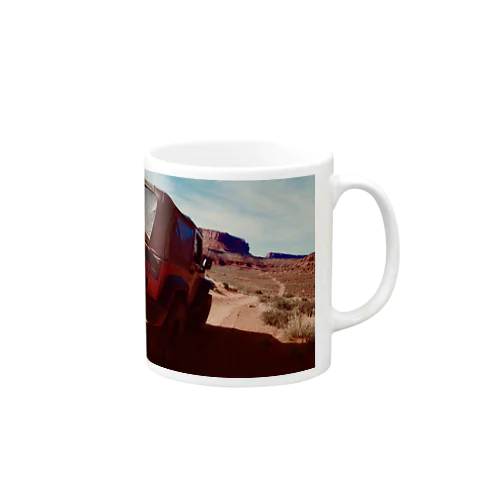 モアブコレクション　ホワイトリム02 Mug