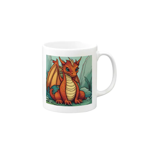 可愛いドラゴン Mug