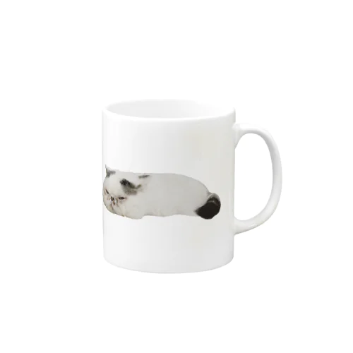 溶ける猫 Mug