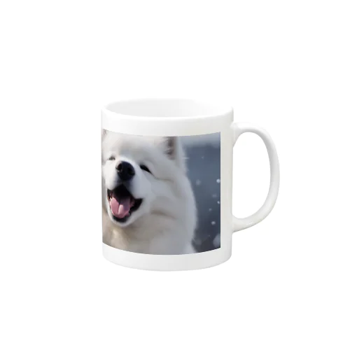 モフモフサモエド君 Mug