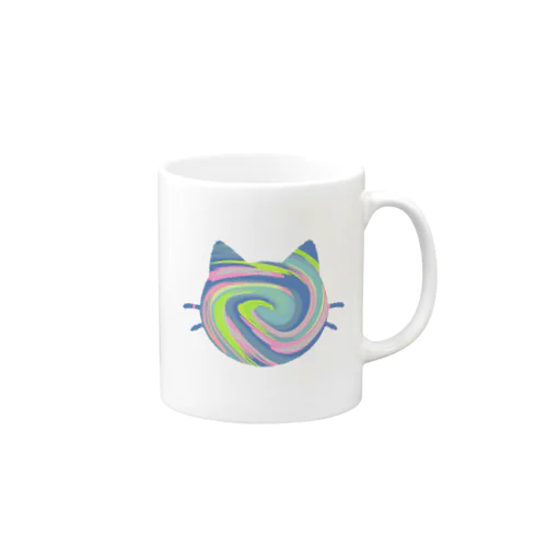 マーブルねこ1 Mug