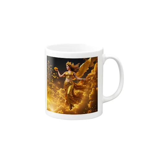 金運の女神 Mug