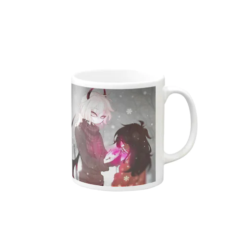 ナマコっち寒さをあたためて Mug