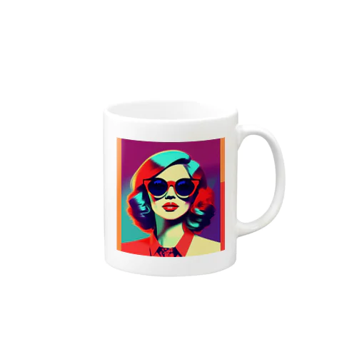 ロサンゼルスの女 Mug