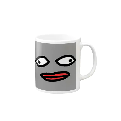 ハゲ猫(ドアップ) Mug