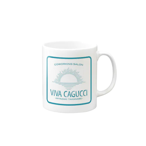 VIVA CAGUCCI  ロゴ Mug