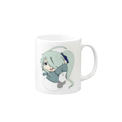 デフォルメ幽霊さすけくん Mug