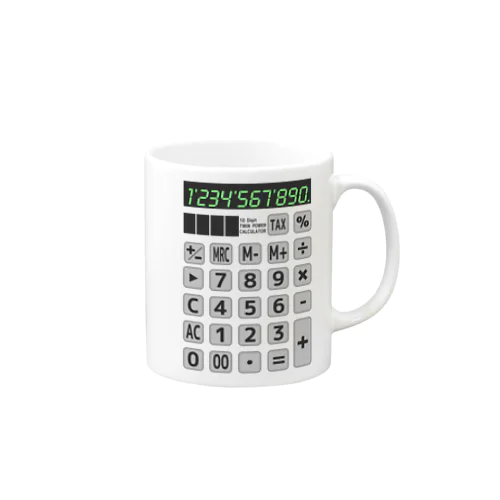 電卓 Calculator Mug