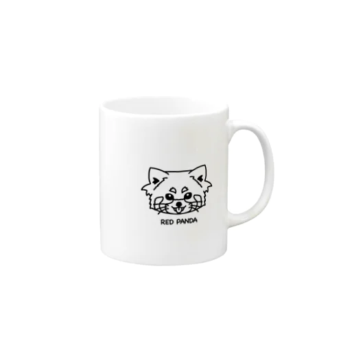 SMILE RED PANDA Mug