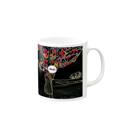 cocoﾆｬﾝｺ×ﾗｳﾞtree Mug