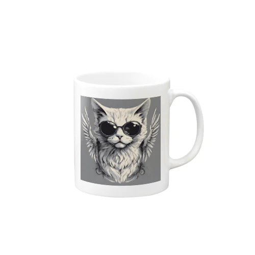 エンジェル・キャット（ROCK） Mug