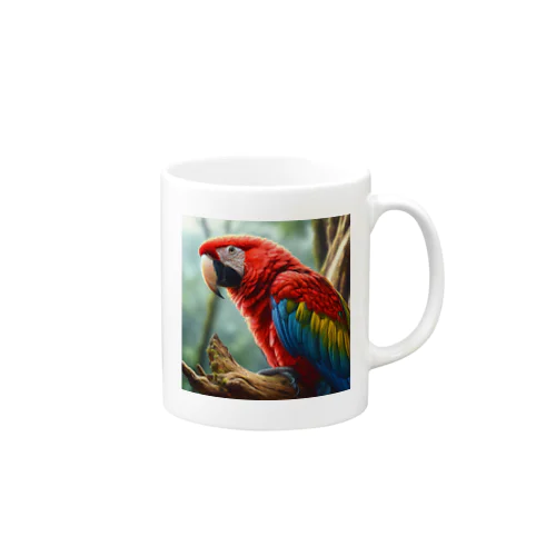 コンゴウインコ Mug