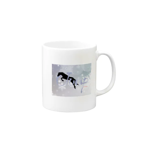 SNOW horse Mug