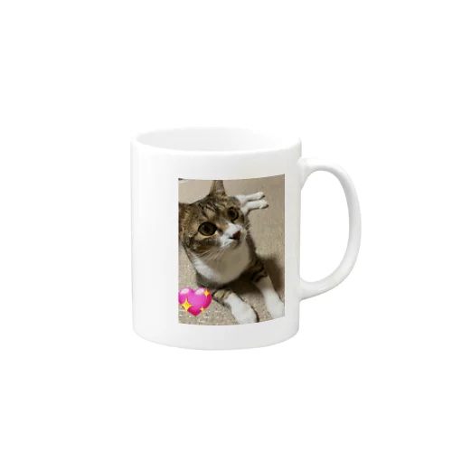 猫大好き Mug