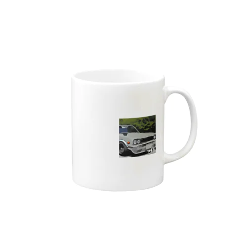 かっこいい車シリーズ　ハコスカっぽい Mug