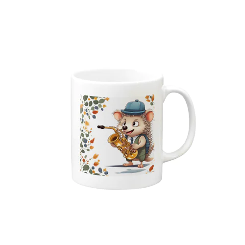 サックスハリネズミ Mug