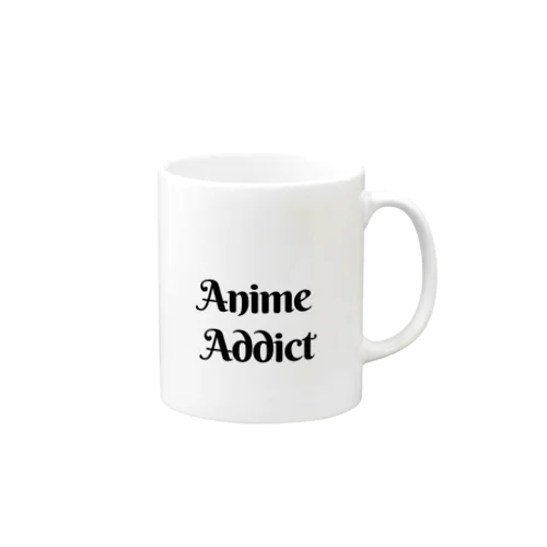 Anime Addict アニメ中毒 Mug