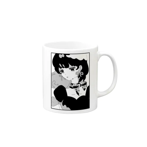 彼女。 Mug