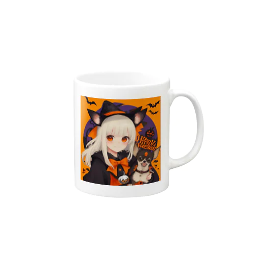 ハロウィンマジック★チワワ魔女のひらめき Mug