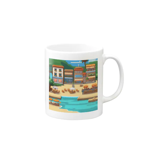 海のリゾート Mug