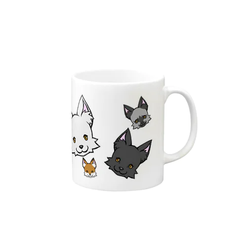 きつねまぶし Mug