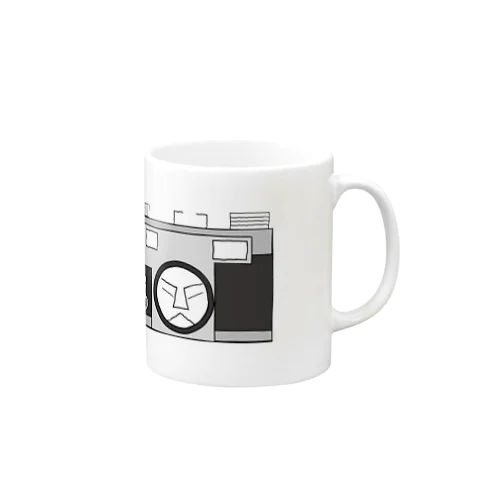 フィルムカメラのレンジファインダーカメラ風 Mug