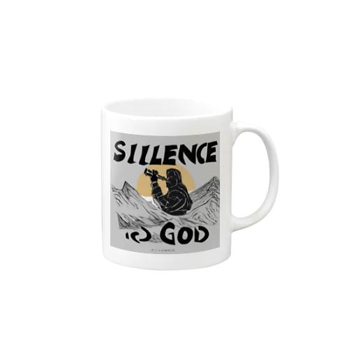 サイレンス・イズ・ゴールド Mug