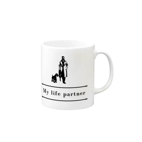 My　Life　partner　mens Mug