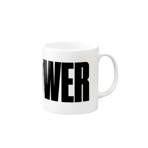 POWER パワー 筋肉 Mug