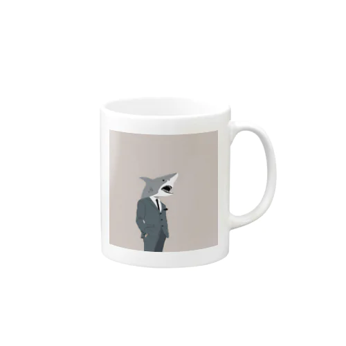 トップ営魚マンさめお Mug