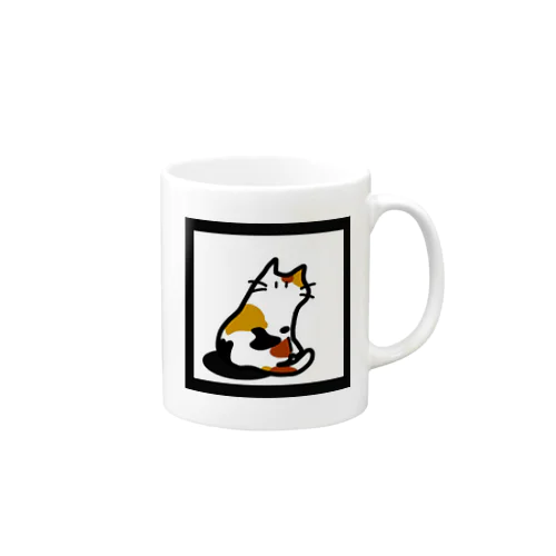 Mikaeri cat (Mi-Ke) Mug