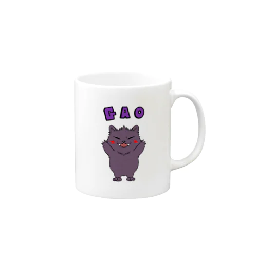 狼男ガオガオデザイン Mug