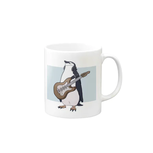 騒音のない世界のペンギンマグ Mug