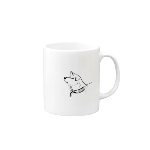 祝秋田犬ハチ生誕100年記念グッズ Mug