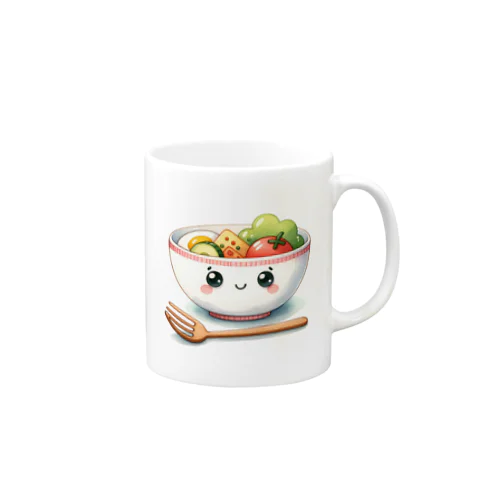 栄養満点のカラフルな野菜たち Mug