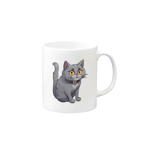 グレーキャット Mug